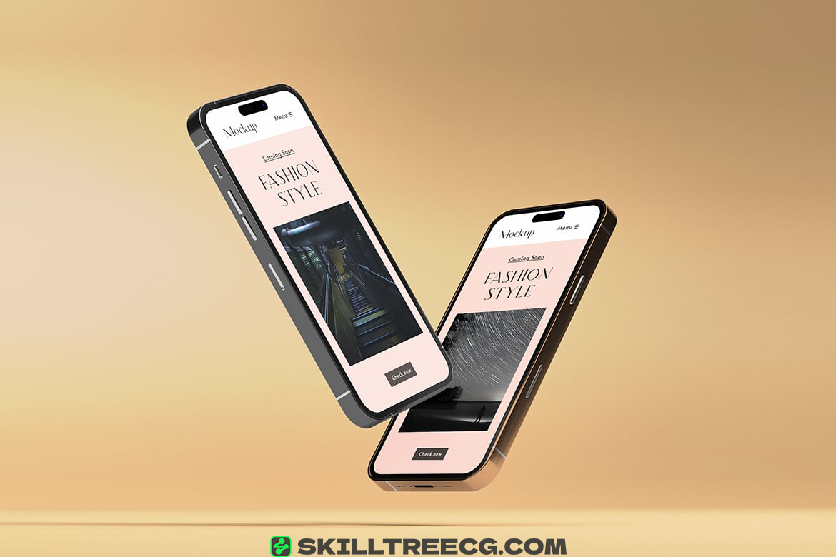 图片[3]-Iphone 14 Pro Mockup（158775）-技能树